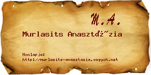 Murlasits Anasztázia névjegykártya